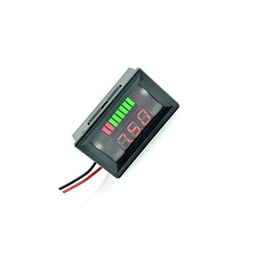 Battery Level Indicator Voltmeter For 12V-60V Lead-Acid Battery