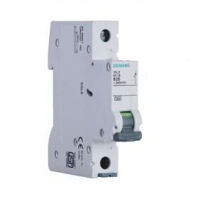 Siemens Plastic Miniature Circuit Breaker 6A, 1 Pole, White, 5SL61067RC