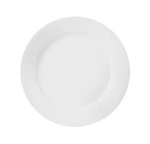 Clay Craft Quarter Plate Ceramic 7 Inch Plain White