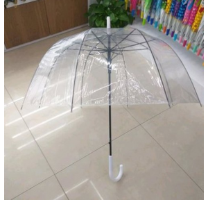 Nylon Fabric Golf Umbrella Transparent