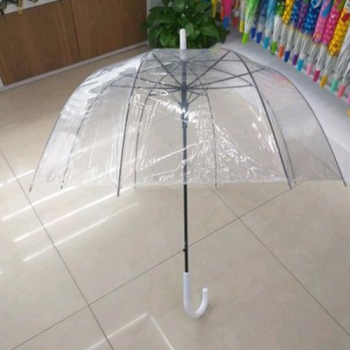 Nylon Fabric Golf Umbrella Transparent