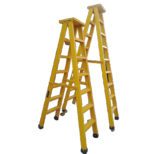 SJ FRP Ladder With Platform Twin Step, A Type, 4 Ft