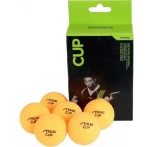 Stiga cup 40+ Table Tennis Balls Yellow color (Pack of 6)