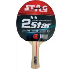 STAG Table tennis Racket 2 Star (Pack of 2)