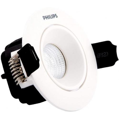 Philips  Astra Spot LED Spotlight 3W (Warm White, Round)