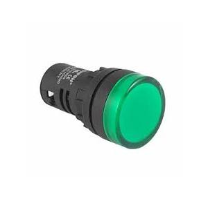 Vishnu LED Indicator 22mm Green 240V