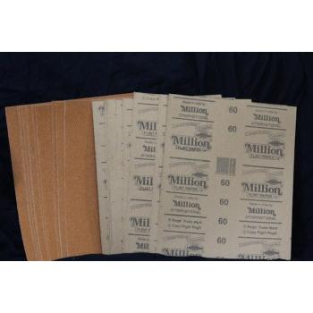 Million Emery Paper 80 Number, 1 Pcs