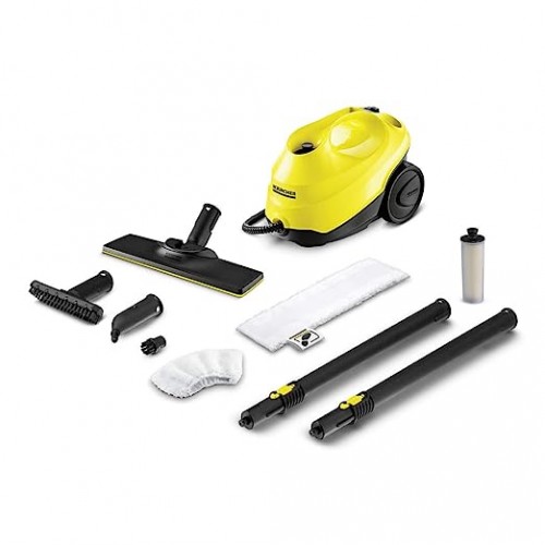 Karcher SC3 EasyFix Steam Cleaner medium 1900W, Capacity - 1 Liter (Yellow and Black)