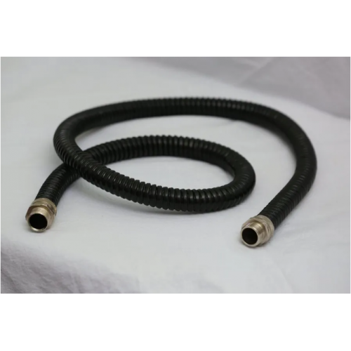 PVC Coated Flexible Conduit Metal Hose  Black 1Inchx1Mtr