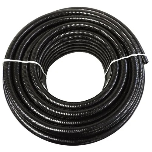 PVC Electrical Conduit Flexible Pipe, 3/4 Inch x 1 mtr (Black)