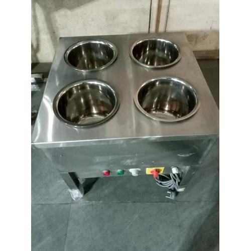 Stainless Steel 304 Spoon Sterilizer Table Top Electric Operated 300x300x300mm Capacity: 500 Spoons