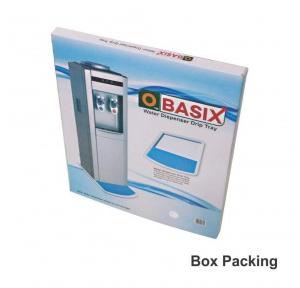 OBASIX Water Dispenser Drip Tray Fine ABS with Foam White  41L x 43W x 3H cm