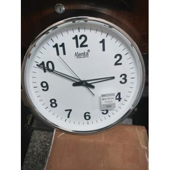 Ajanta Abstract Quartz Analog Wall Clock 397 Size 32x32x3.5 cm White