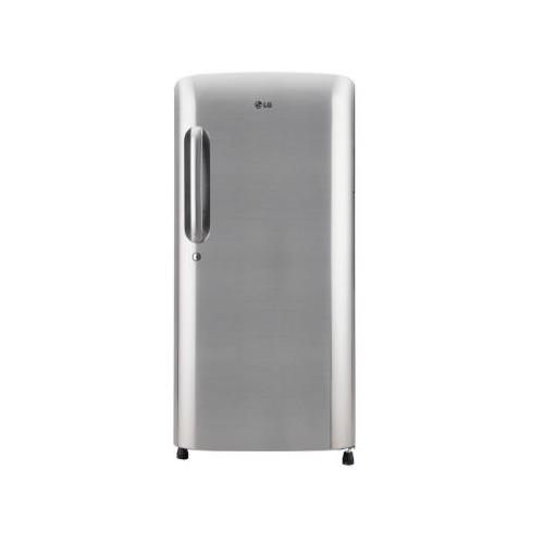 LG 190 Litres 3 Star Direct Cool Single Door Refrigerator, Shiny Steel, GL-B201APZD