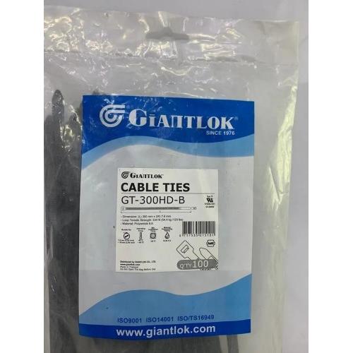Giantlok Nylon Cable Tie 3.6x300 mm (Pack of 100 Pcs)