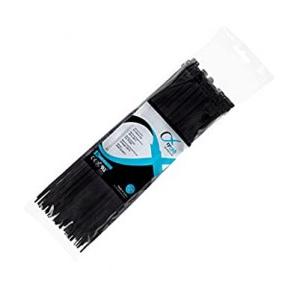 Tycab Nylon Cable Tie Black, 368 X 4.8mm (Pack of 100pcs)