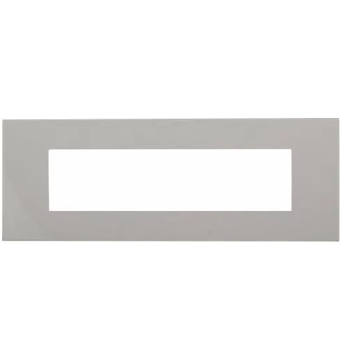 Legrand Arteor White Plate With Frame, 8 M, 5757 50