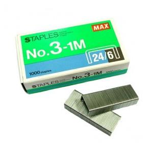 Max Stapler Pins No. 24/6 (1000 Staples)