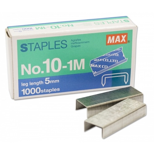 Max Stapler Pin Japanese For Stapler No. 10 (Pack of 20 Pcs.)