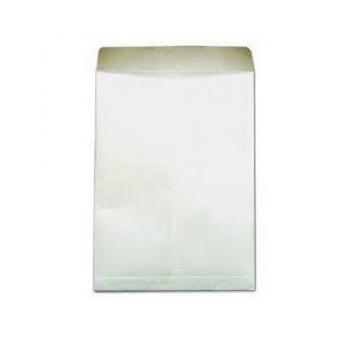 Saraswati Plastic Laminated White Envelope, Size: 16x12 Inch (Pack Of 50 Pcs)
