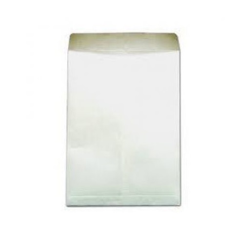 Saraswati Plastic Laminated White Envelope, Size: 16x12 Inch (Pack Of 50 Pcs)