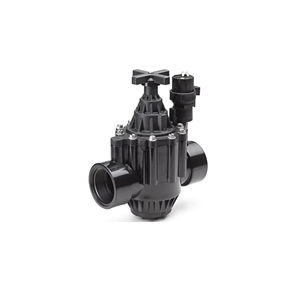 Rain Bird Irrigation Rain Bird Solenoid Valve 2 with Flow Control, Black