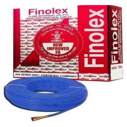 Finolex 2.5 Sqmm 1 Core FR PVC Insulated Unsheathed Flexible Cable, 1 Mtr (Blue)