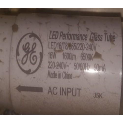 GE LED LAMP 16W /T8/865/220-240VAC1600lm