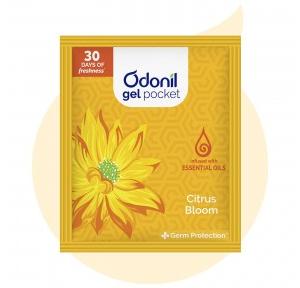 Odonil Gel Pocket Citrus Bloom 10g