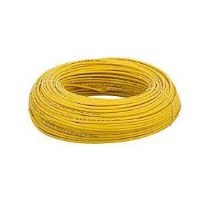 Polycab FR PVC Insulated Copper Flexible Cable 1.5 Sqmm 1 Core 1 Mtr (Yellow)