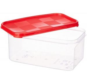 Standard Plastic Bread Box Storage Container Reusable, 6 X 13 Inch Approx