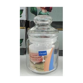 Ocean Pop Jar B02517 With Glass Lid 500ml H147 MM