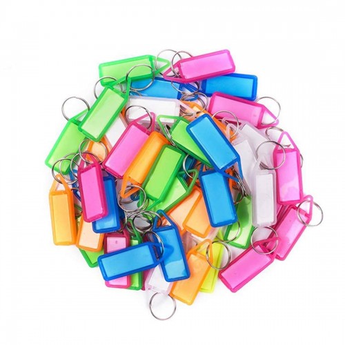 Ring Type Plastic Key Tag