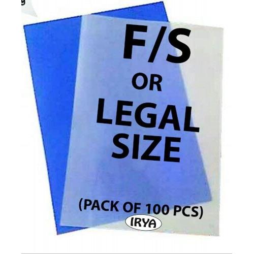 PVC Binding Covers Legal Size Opaque (Pack of 100 )