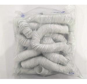 Binding Spiral Wires in White Spirals (8mm-50mm Size) (1 Kg Pack Each Size)