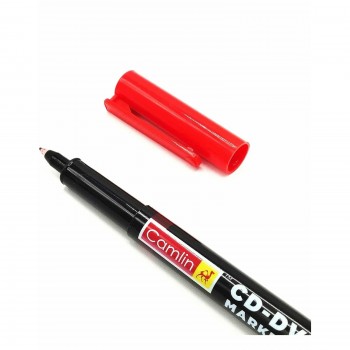 Camlin CD DVD Marker Pen Red