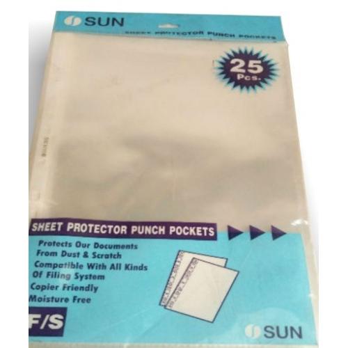 Sun Sheet Protector A4 Size 300 Pack of 25 pcs