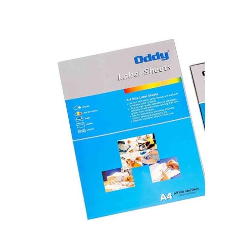 Oddy Laser Sticker A4 ST12 (Pack Of 100)