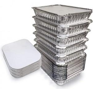 Aluminium Foil Containers 250 ml (without lid), 31 Micron