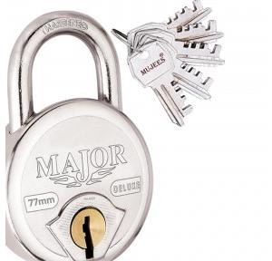 Major  Door Lock Metal Body 57mm 7 Lever Double Locking with 5 Keys