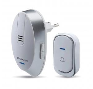 Anchor Smart Wireless Door Bell With Plug in Type Blue Color