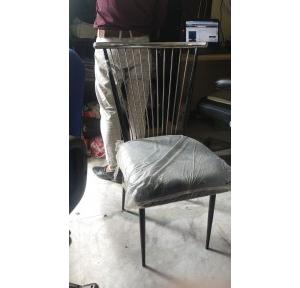Heavy Duty Iron Chair Non-Foldable Without Arm set 2.5Ft 18 Gaze Frame