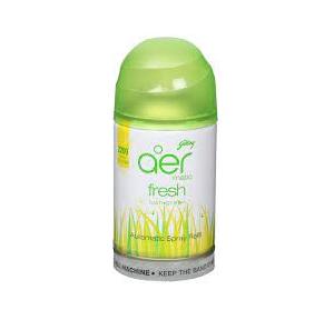 Godrej Aer Matic Refill 225ml - Automatic Room Fresheners Fresh Lush Green