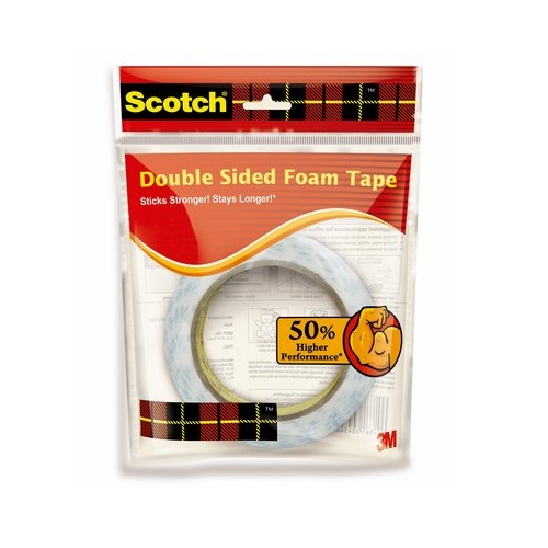 3M Scotch Double Side Tape 1/2 Inch 11 Mtr