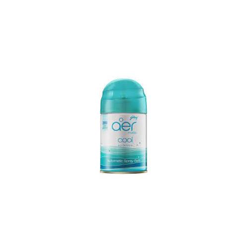 Godrej Aer Matic Refill 225ml - Automatic Room Fresheners Cool Surf Blue