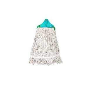 Unique Cotton Mop CM11 Easy Fit Plastic With 128Cm Galvanised Handle Rod 300Gm Cotton