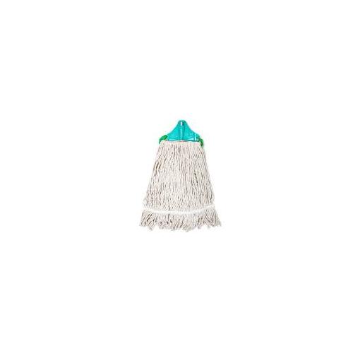 Unique Cotton Mop CM11 Easy Fit Plastic With 128Cm Galvanised Handle Rod 300Gm Cotton