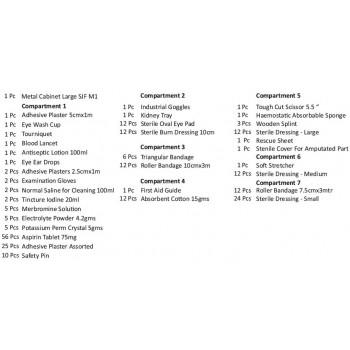 St Johns First Aid Kit SJFM1 Industrial 35x33x15 Cm 246 Pcs
