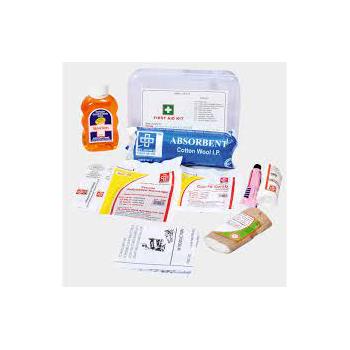 St Johns First Aid Kit SJFT1A For E Rickshaw & Small Vehicle 13X9X3.5Cm Minimax 11Pcs