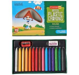 Camlin Kokuyo Plastic Crayons 15 Shades